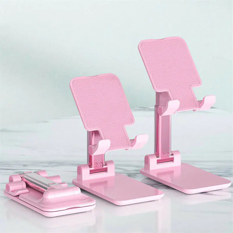 Adjustable Cell Phone Tablet Stand Desktop Holder Mount Mobile Phone iPad iPhone