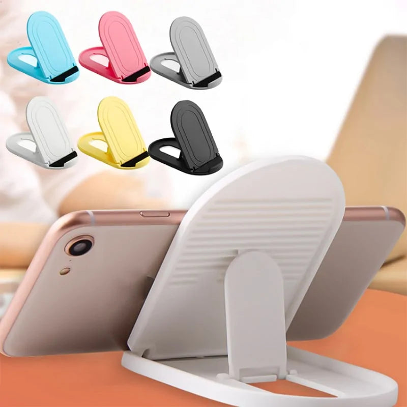 Foldable Desktop Phone & Tablet Holder for Samsung, iPhone, and More