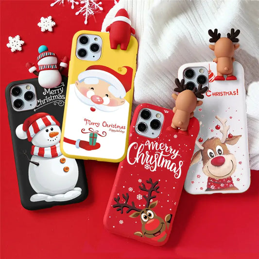 Christmas Santa Soft Phone Case